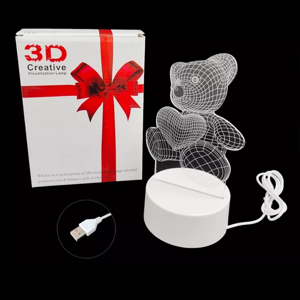 💝3D LED night Light.